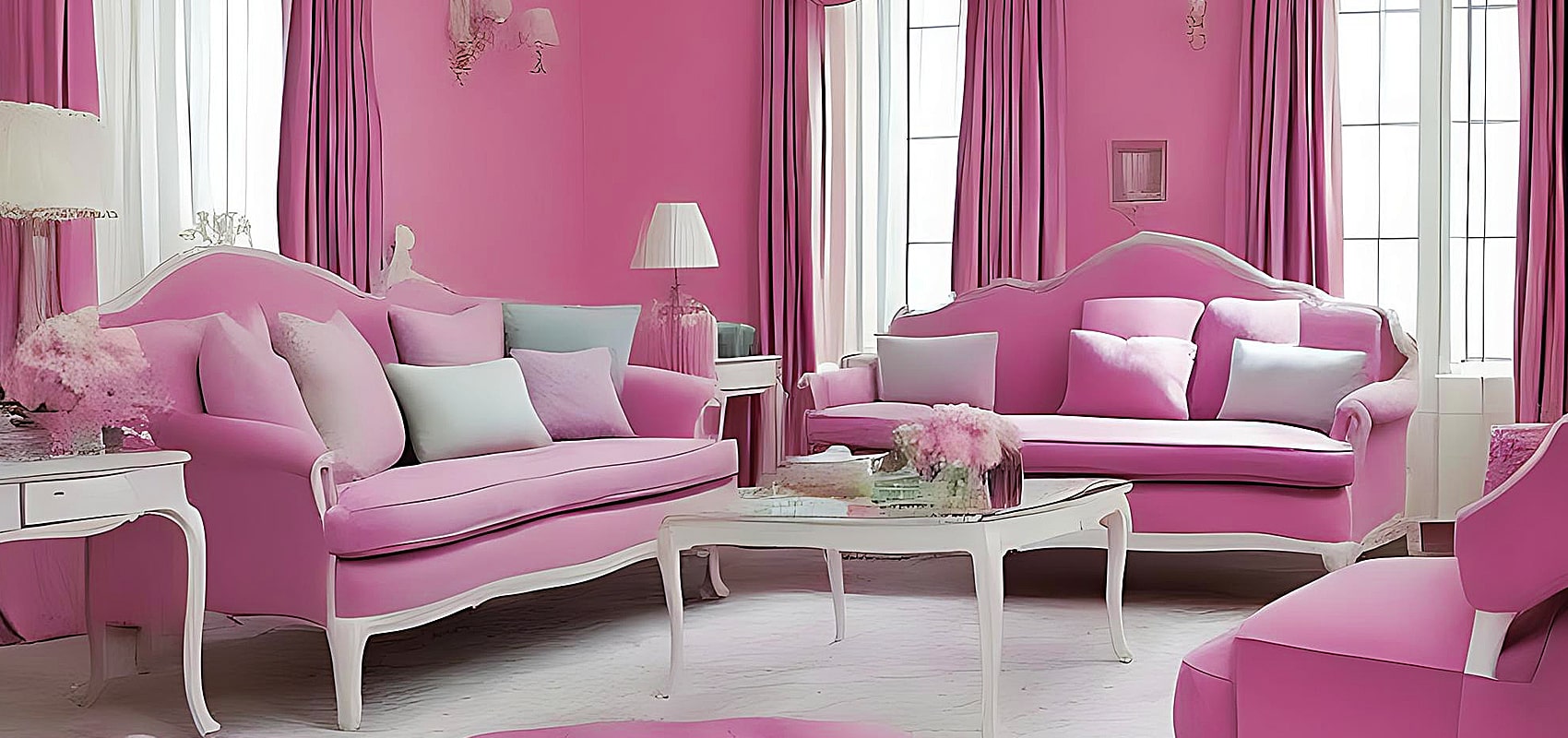 Pink Couch Living Room Ideas