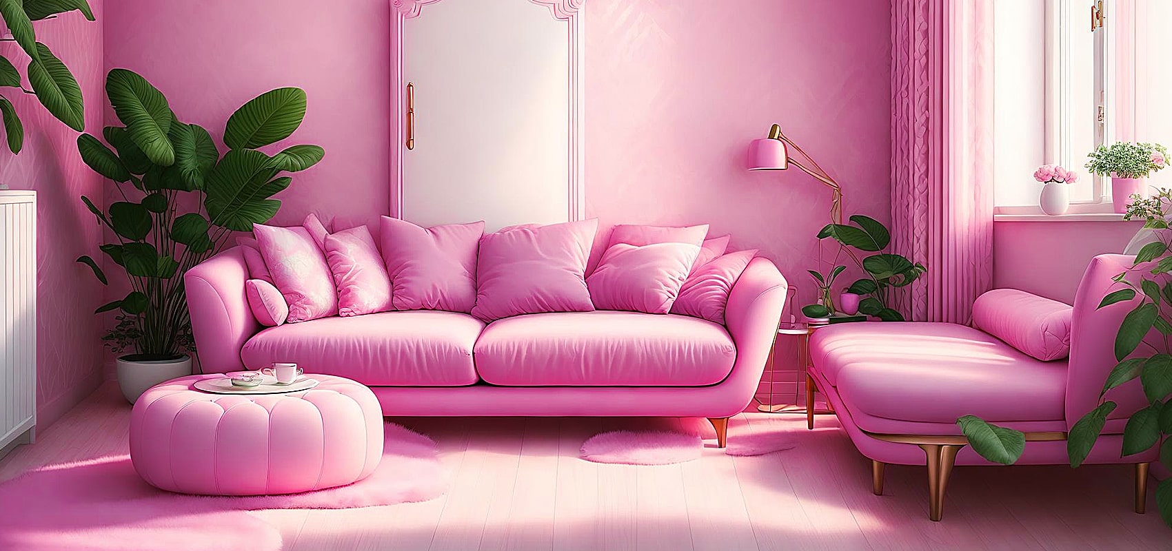 8 Gorgeous Ways to Style Your Pink Couch Living Room