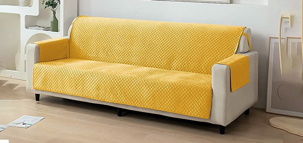 Yellow Couch Covers | Yellow Sofa Covers for Versatility | Yellow Couch Slipcovers