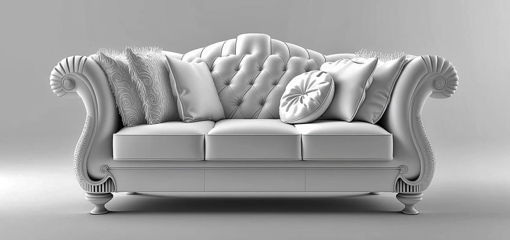 curved back sofa | round back sofa