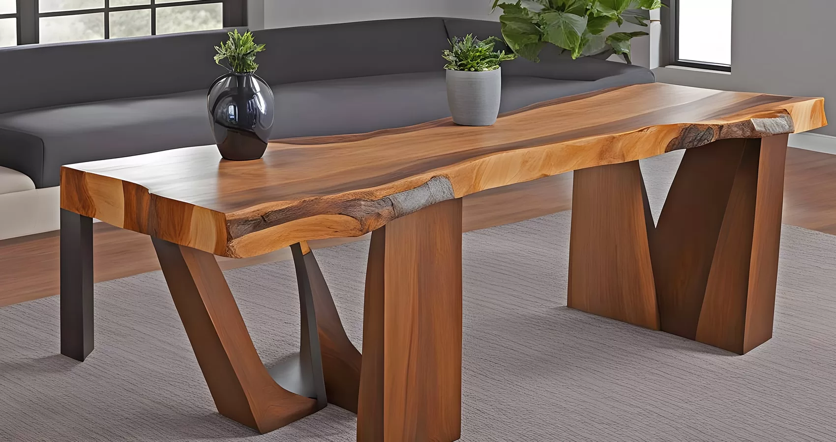 maple wood sofa table