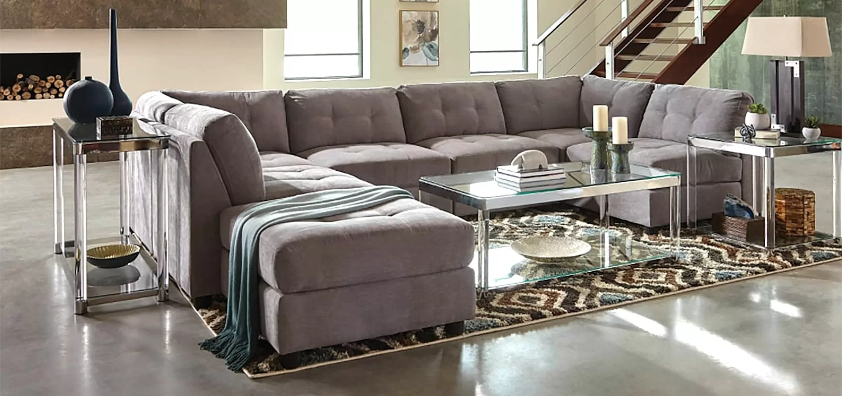 Oversized Modular Sectional Sofa