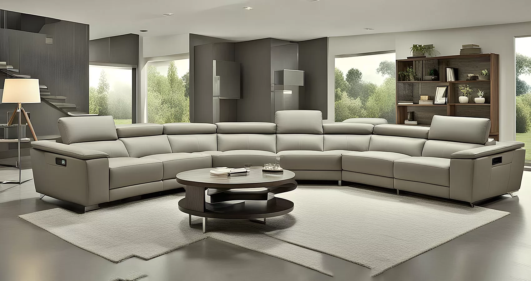 sectional sofa with recliner