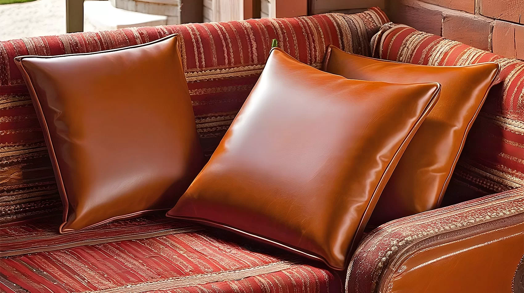Leather Covers | Leather Couch Cushion Covers | Leather Sofa Cushion Covers