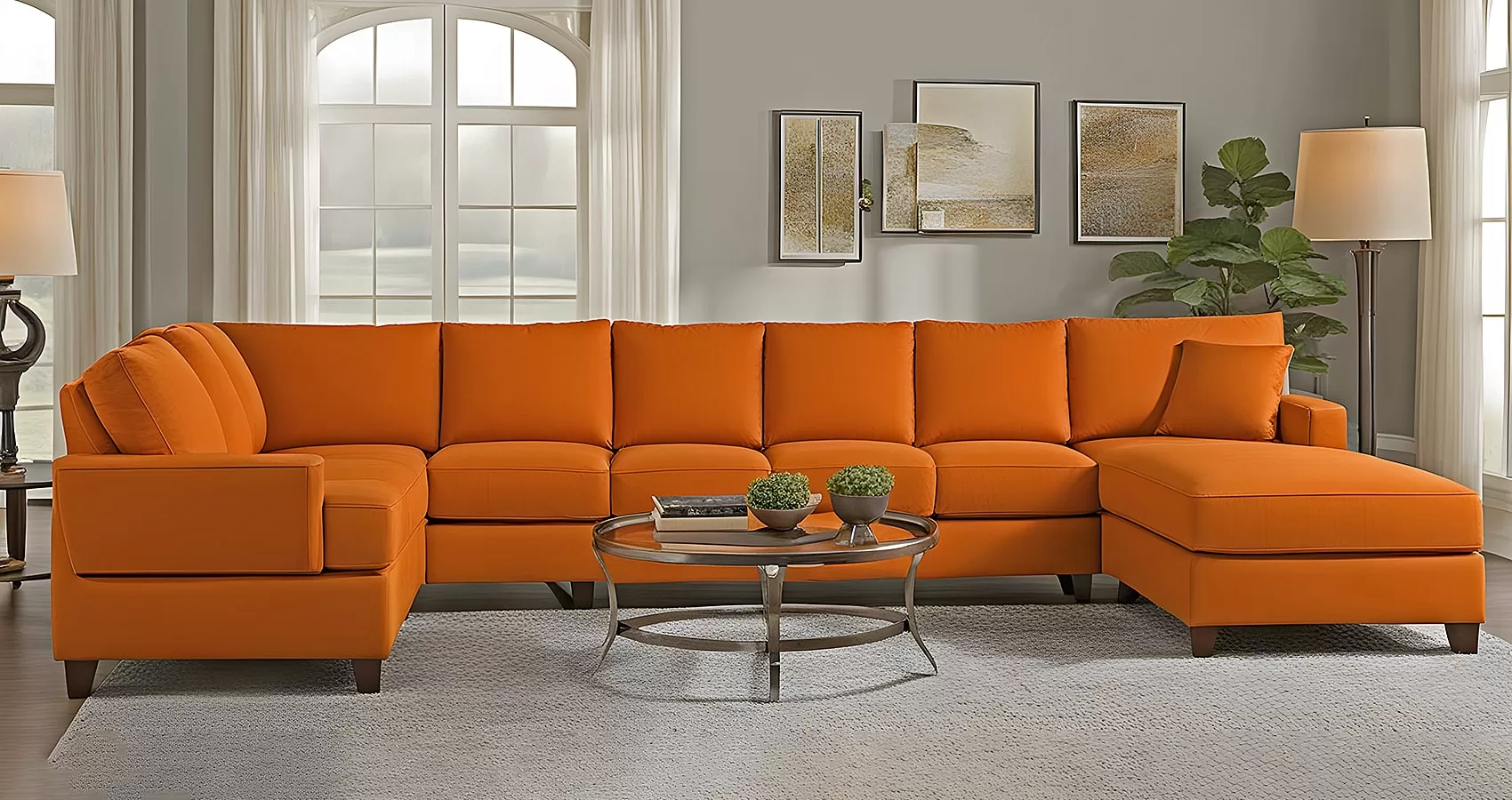 Orange Couch Sectional Min Jpg.webp
