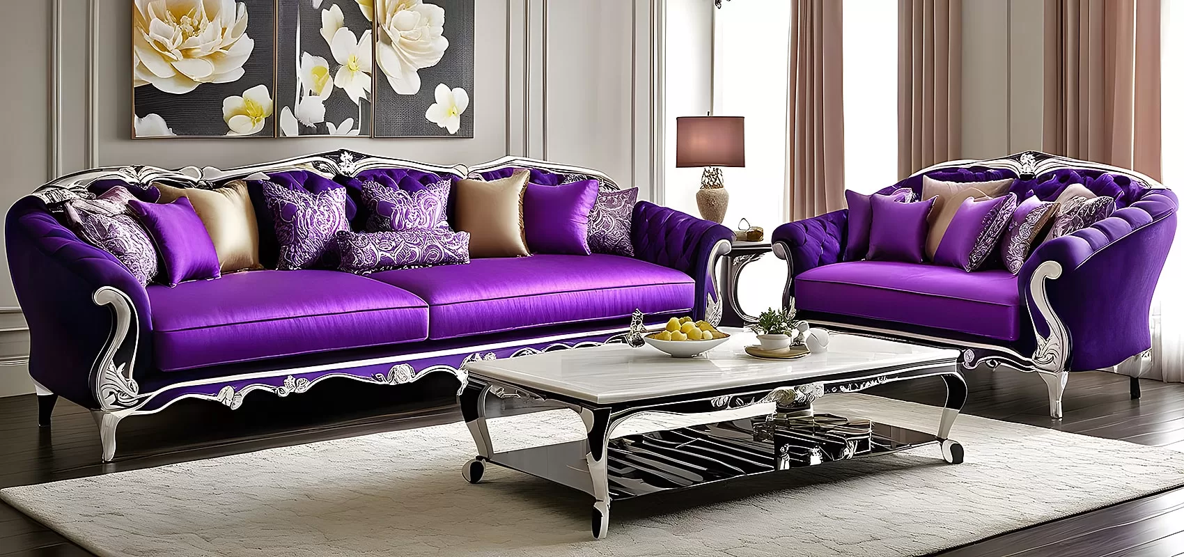 Purple Couch Purple Sofa 8 Best Options For 2024