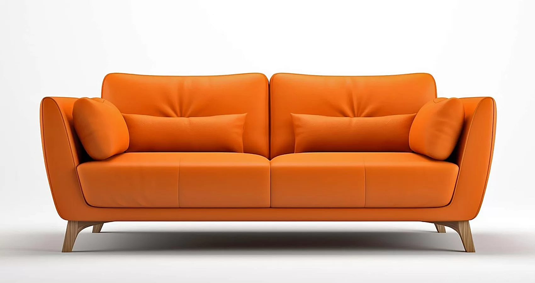 Orange Couch Wayfair