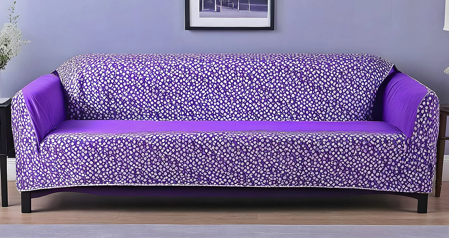 Purple Couch Covers | Purple Sofa Covers