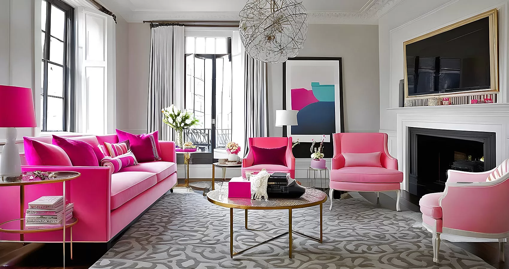 About Pink Couches, Pink Sofa Set and Pink Upholstered Sofa