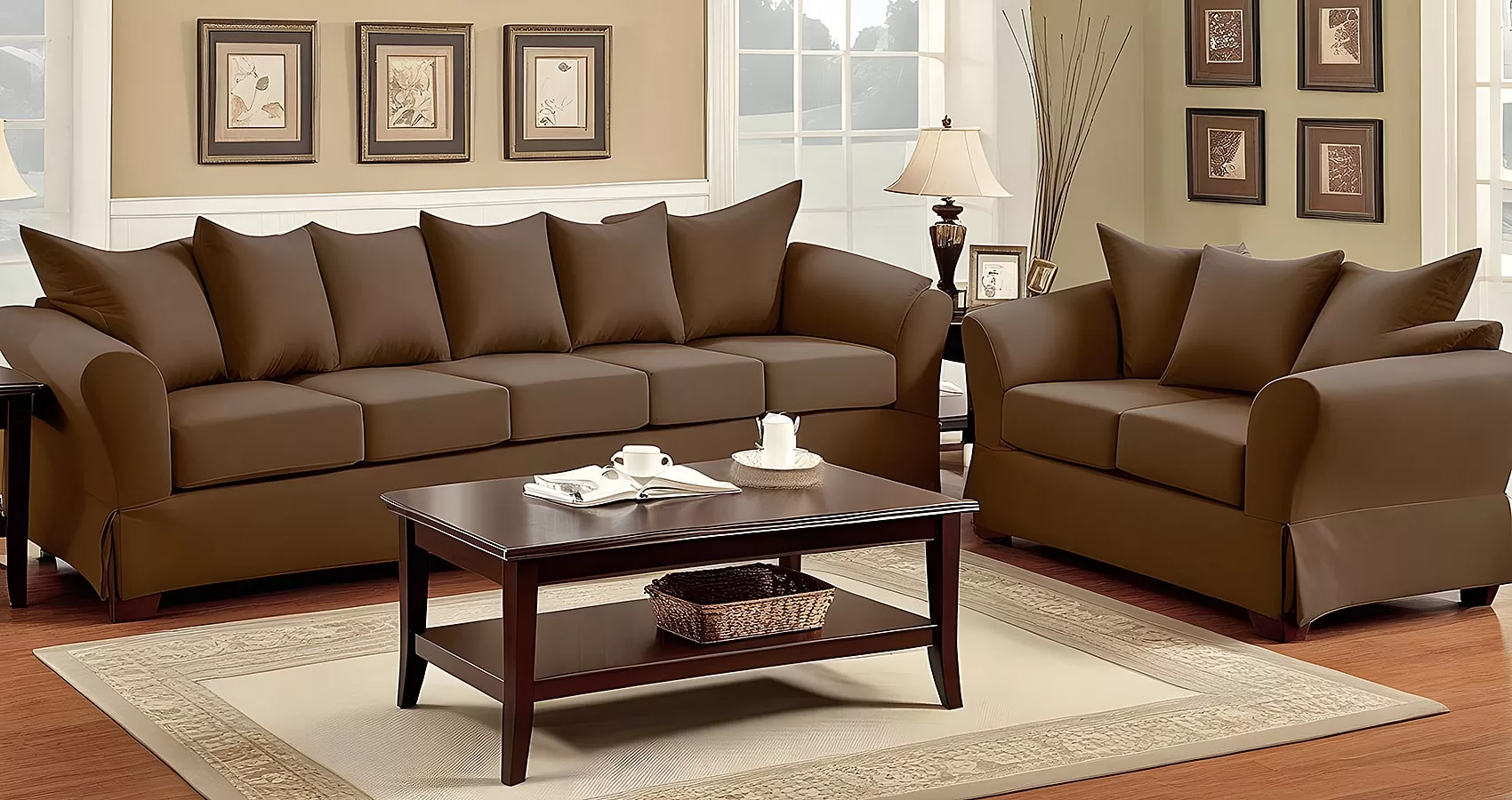 Brown Sofa Covers | Brown Couch Covers