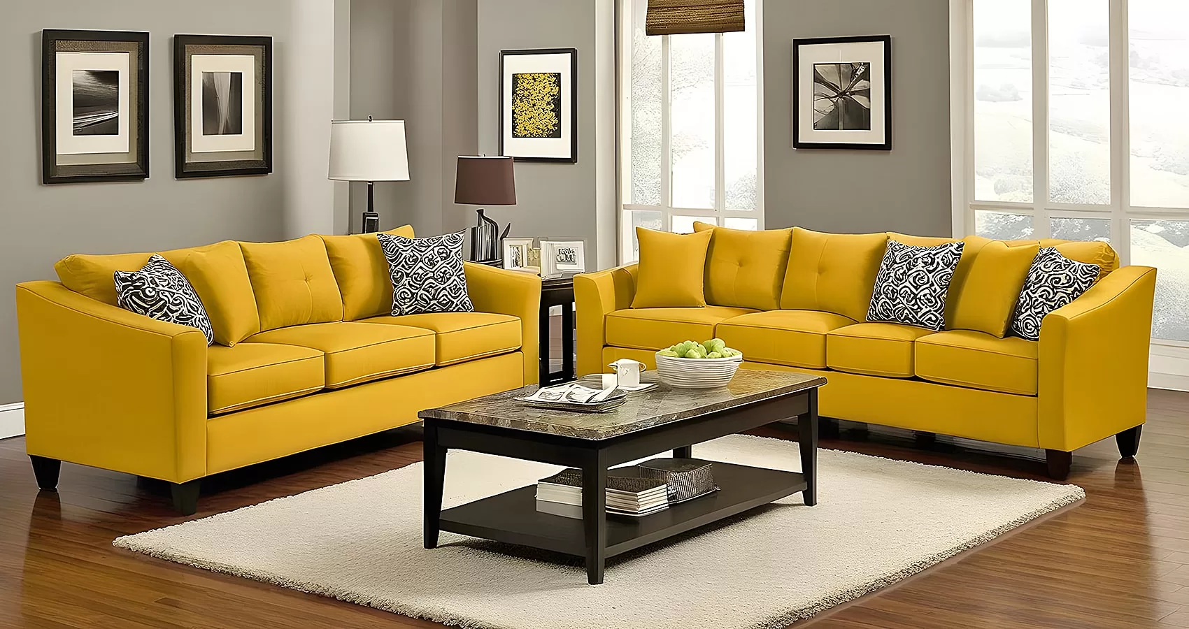 Mustard Yellow Sofa | Mustard Yellow Couch