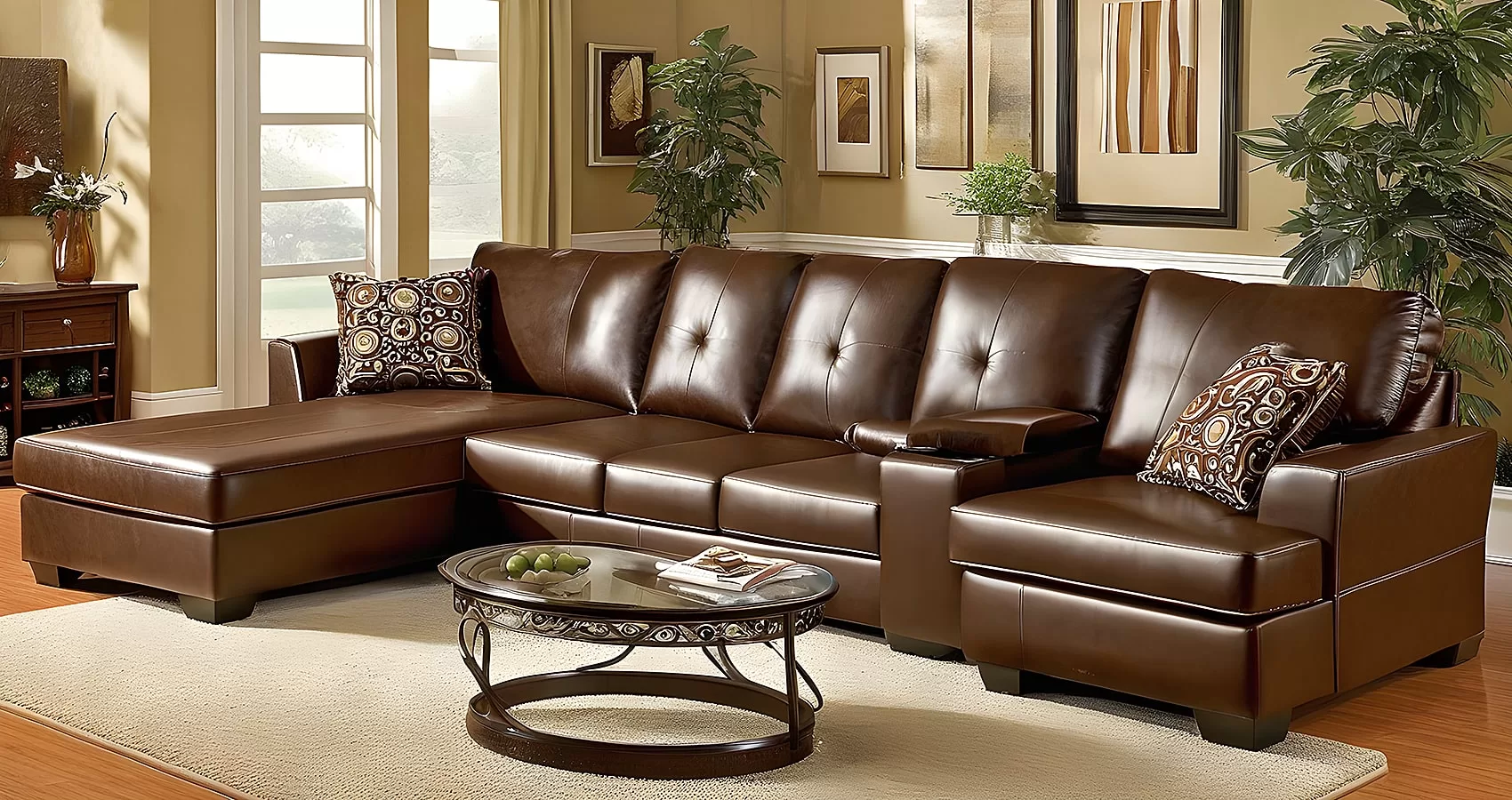 Brown Couch Sectional | Brown Sofa Sectional | Brown Sectional Sofa