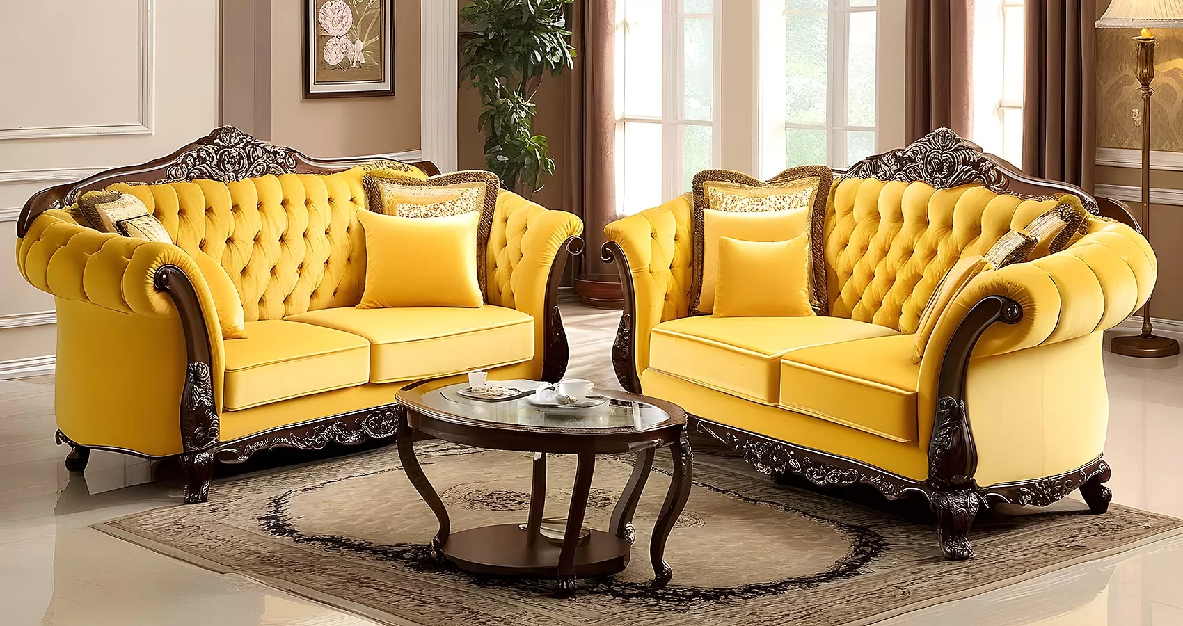 Velvet Yellow Couch | Velvet Yellow Sofa: Comfort and Styling Tips