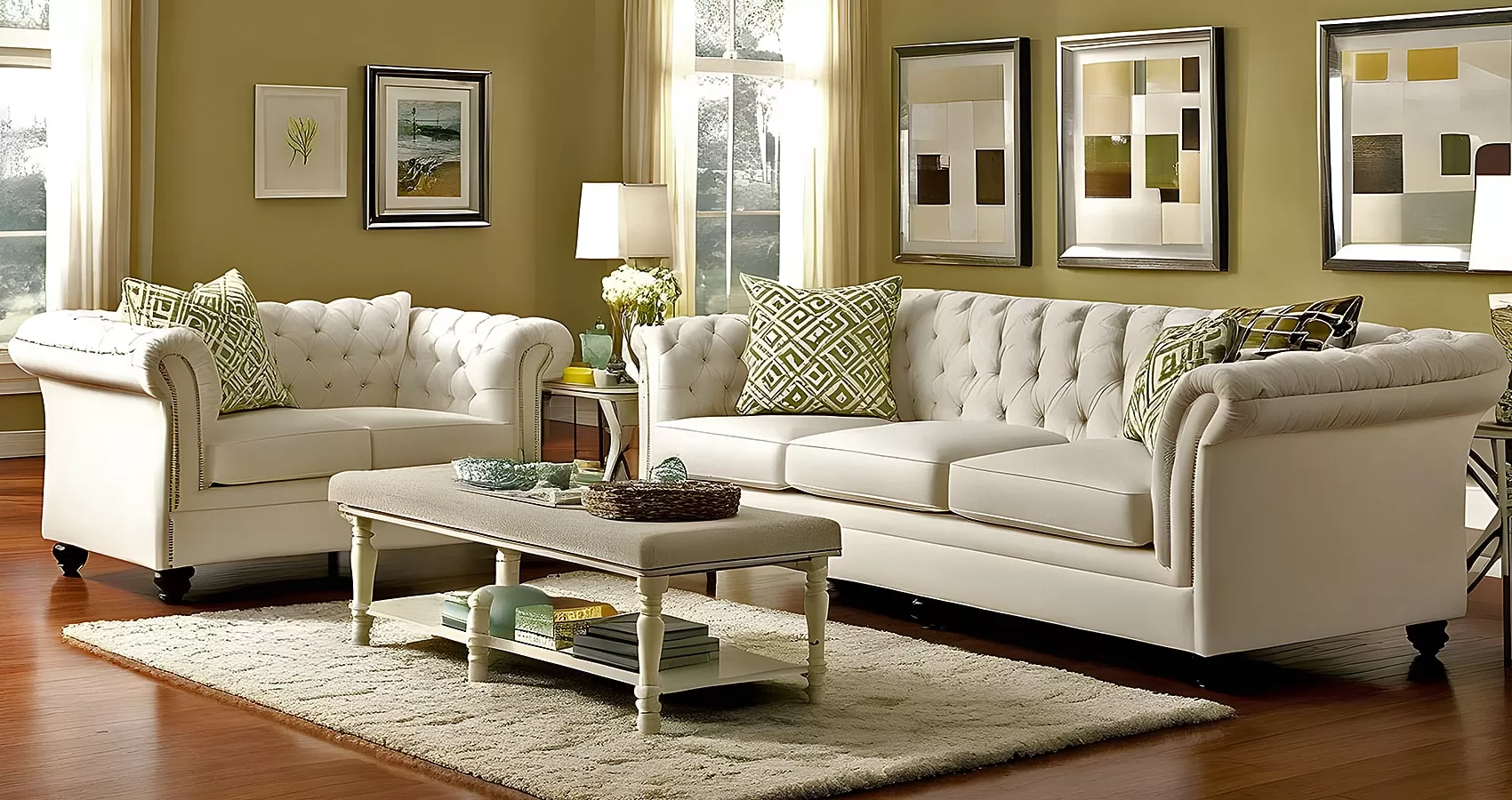 White Sofa Living Room Ideas | White Couch Living Room | White Couch Living Room Ideas