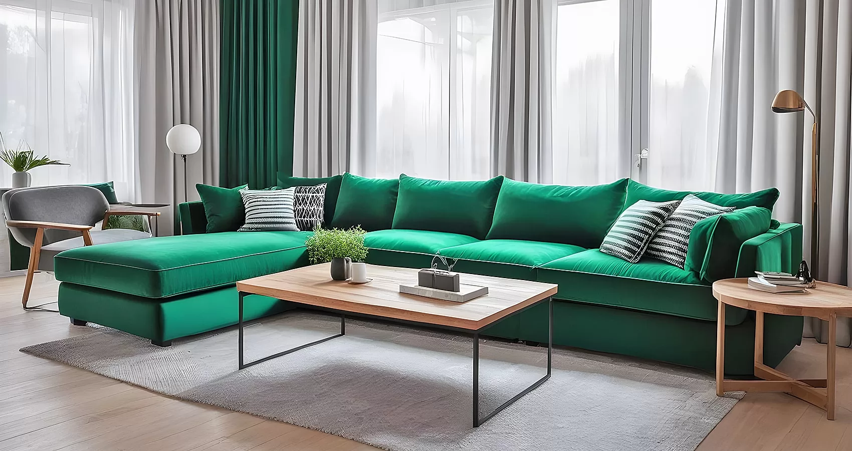 Emerald Green Sofa Living Room Ideas | Emerald Green Couch Living Room Ideas