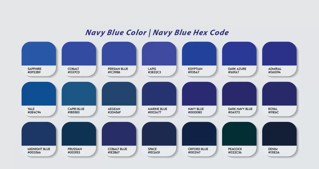 Navy Blue Color | Navy Blue Hex Code
