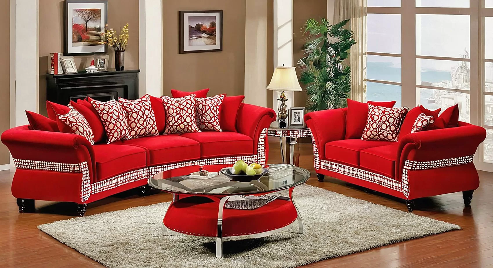 Red Sofa | Red Couch