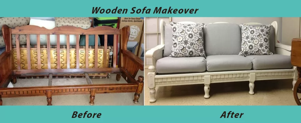 Wood Sofa Coloring