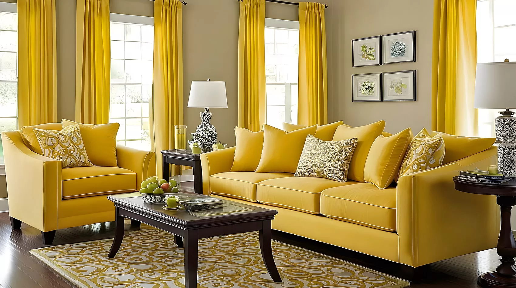 Yellow Sofa, Yellow Couch