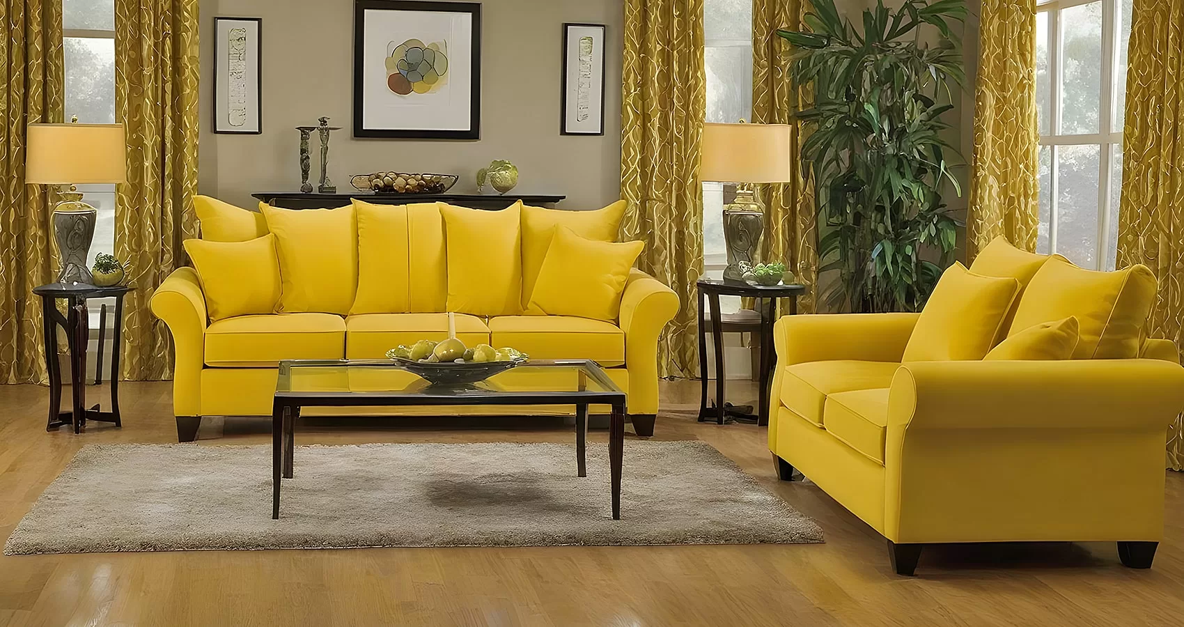 Yellow Couch | Yellow Sofa
