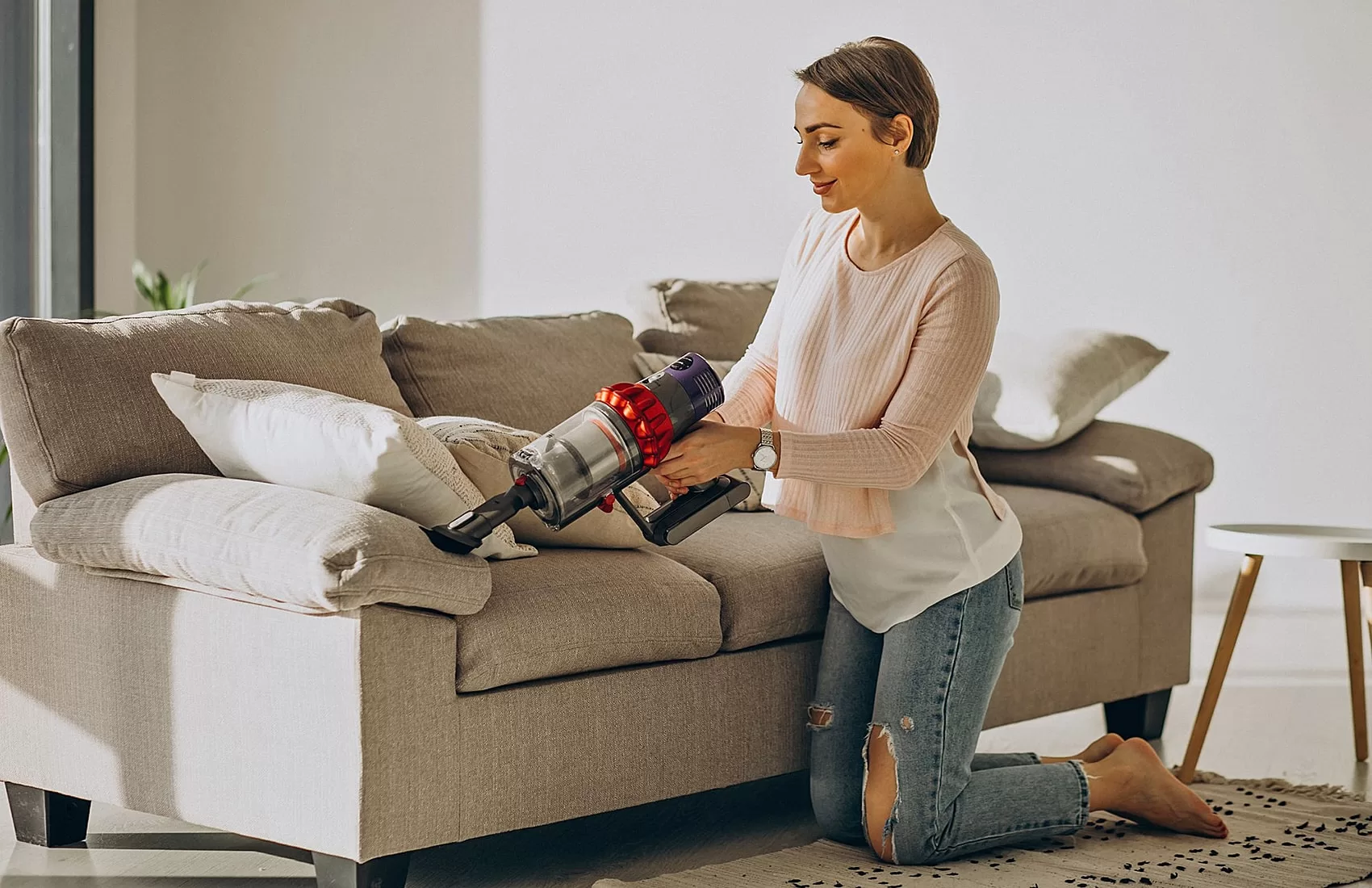 How to Clean Fabric Sofa with Baking Soda