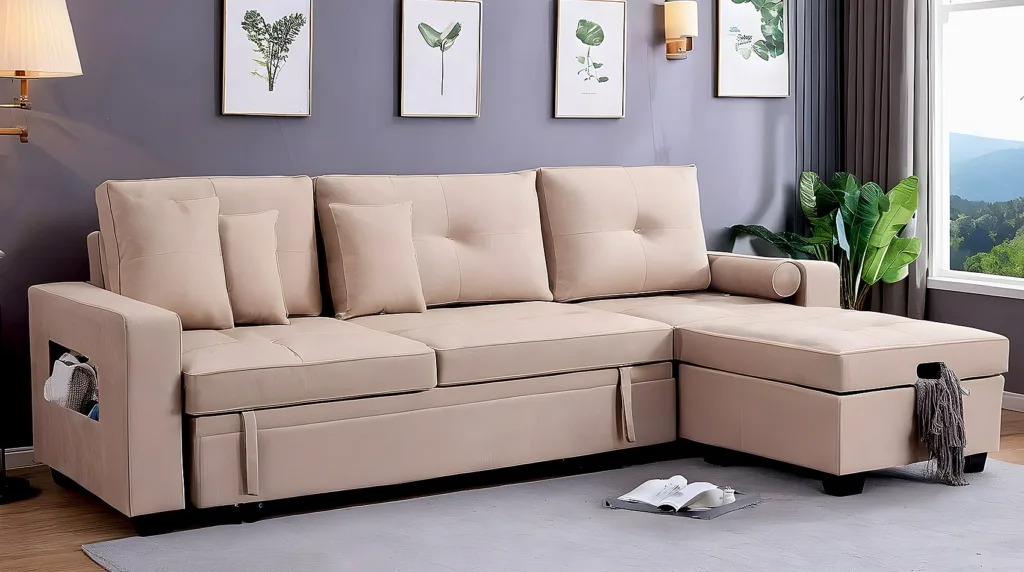 HONBAY Convertible Sectional Sofa