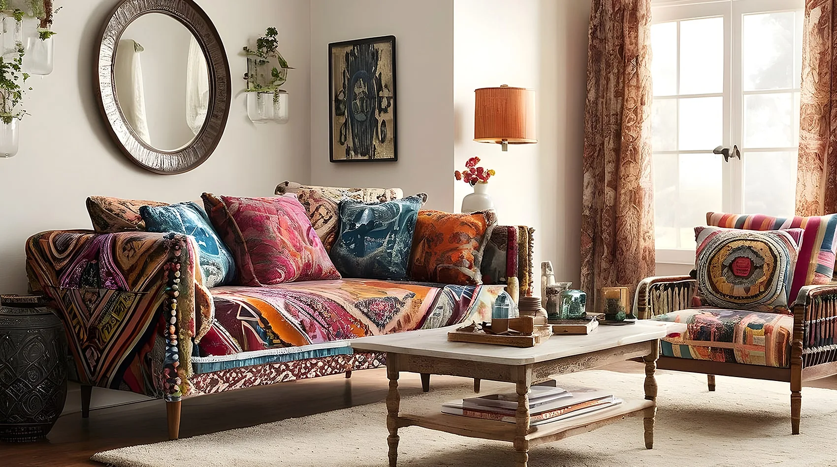 Bohemian Bliss | Bohemian Loveseats