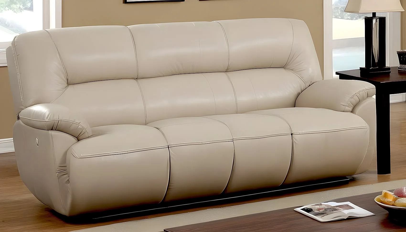 Leather Sofas with Lumbar Support