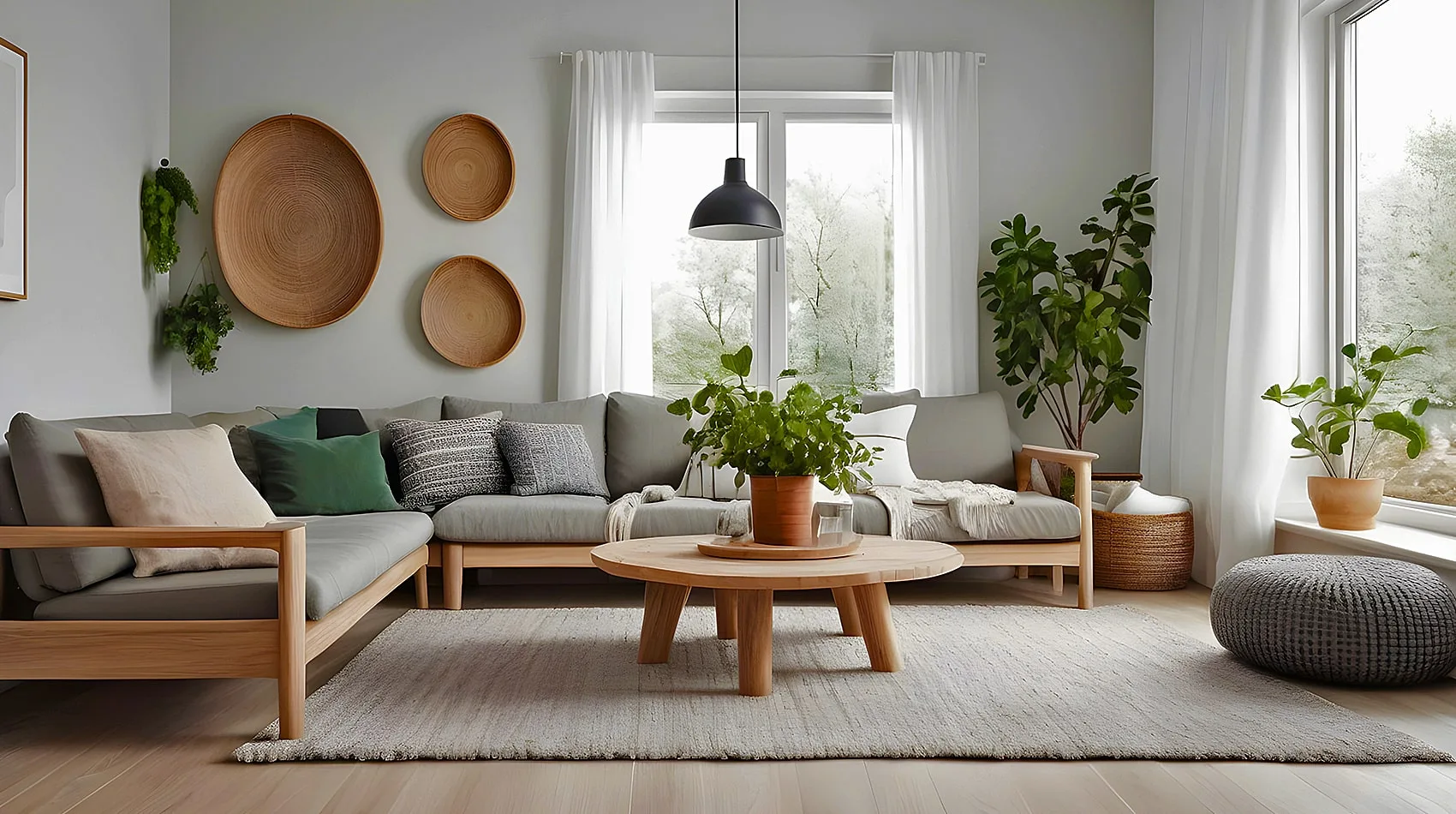 Decor and Materials with Scandinavian Furniture