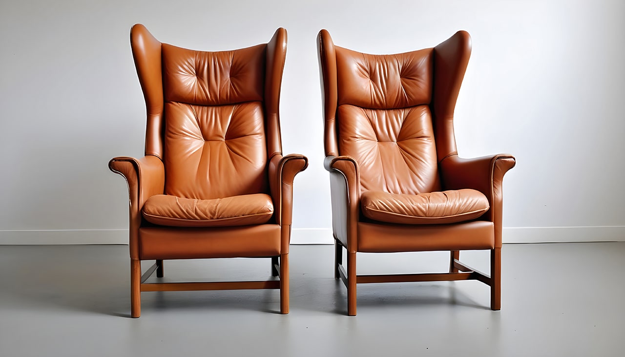 Scandinavian Chairs Leather
